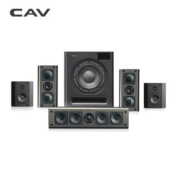 cavs58家庭影院51音响无线环绕蓝牙连接独立低音炮音响音箱全木质箱体