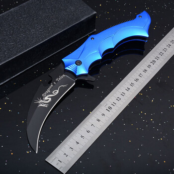 军刀折叠刀 高品质折刀 直刀短刀鹰嘴机械弹簧钢刀具 户外野外小刀子