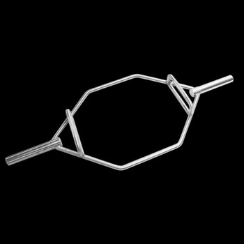 新款大环形奥杆杠铃杆助力专业健身器材专业硬拉耸肩六角杠铃杆 实心