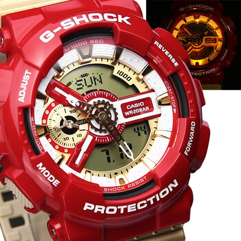 卡西欧手表g-shock系列ga-110cs-4apr