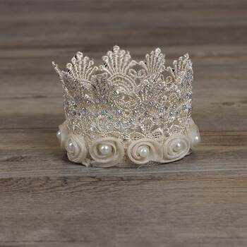 新生儿满月宝宝天使小翅膀皇冠儿童摄影头饰拍照造型服饰摄影道具