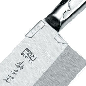 
                                        正士作 菜刀 日本进口三合钢切片刀厨师专用砍骨刀斩切两用刀 厨房刀具 CCK-222                