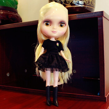 blythe娃娃小布娃娃 同款 icy冰儿娃娃套装衣服鞋子 新手入门改娃