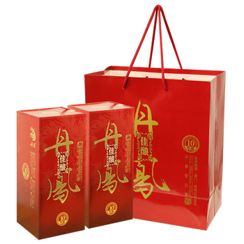 丹凤佳酿45度厦门高粱酒丹凤酒浓香型10佳酿礼盒装厦门特产高粱白酒