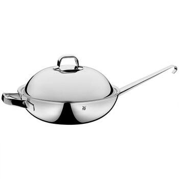 德国 WMF 福腾宝 WOK 28cm不锈钢单柄中式炒锅具 0767346040