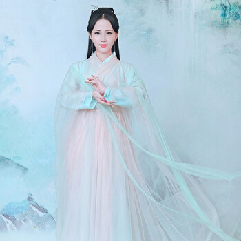 蒂卡黛影视儿童古装三生三世十里桃花古装同款服装白浅仙侠仙女服装女