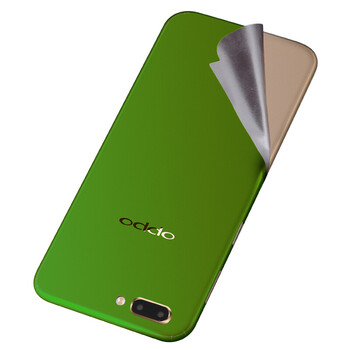 bgq vivo x7手机后膜彩膜贴纸全包背面膜后盖改色冰膜 x7冰膜 -温馨绿