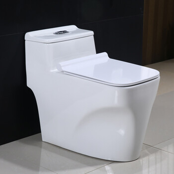 马桶家用节水抽水大口径坐便器虹吸式座便器 400坑距 其他/other