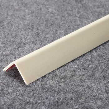 pvc护角条 护墙角防撞保护条粘贴免打孔墙护角条阳角线墙角角条 压纹