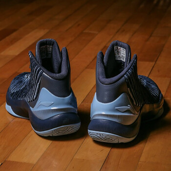 李宁篮球鞋男鞋新款闪击4战靴减震回弹耐磨防滑支撑高帮篮球比赛鞋ab