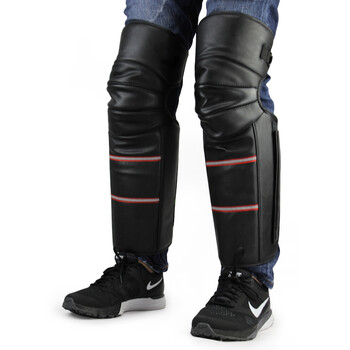 冬季护膝摩托车电动车保暖加厚男防风防寒电瓶车护膝加长护腿骑车 b款