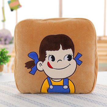 牛奶妹(姜黄) 抱枕毯(1