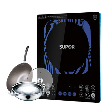 苏泊尔（SUPOR）电磁炉整版触摸电磁灶送双锅电池炉 SDHCB9E37-210