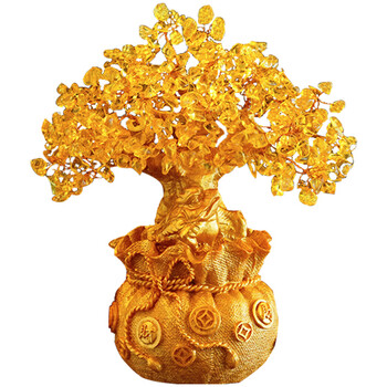 仿真发财树 招财树 摇钱树 风水摆件