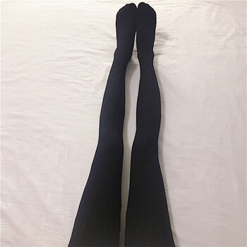 秋季韩版色百搭麻花立体竖条纹连脚打底丝袜显瘦美腿裤袜长袜女