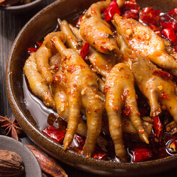 骁熊 骁熊 麻辣鸡爪凤爪鸡脚肉类卤味熟食私房菜 麻辣夹爪