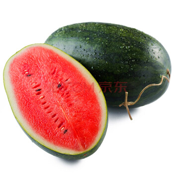 甄奇异 新鲜黑美人西瓜 新鲜水果 4-5斤