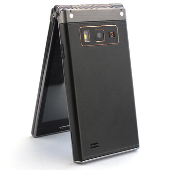 大显（DaXian） W189 联通3G 智能翻盖手机双卡双待 黑色