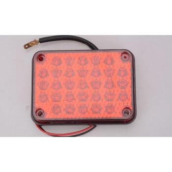 警车岗亭爆闪灯 12v红色单只