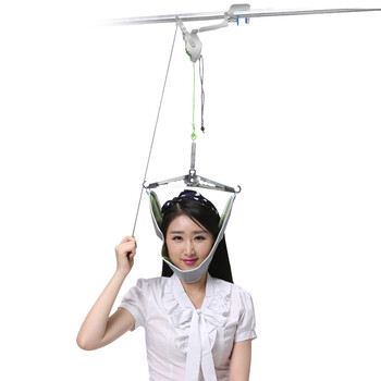 助邦(zhubang) 颈椎牵引架 颈椎牵引器脖子牵引带 悬式颈椎拉伸器 门