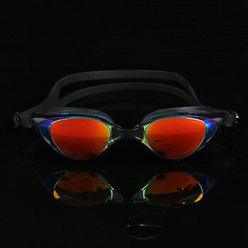 宙垩游泳镜新款防水游泳眼镜成人韩式泳镜游泳用品 黑色