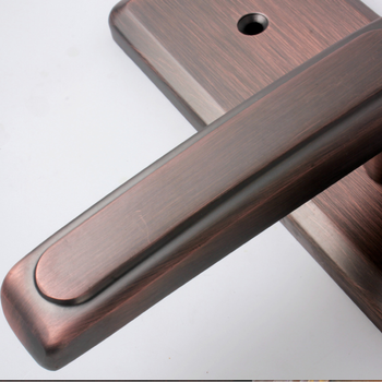 新款加厚步阳防盗门把手304多功能大门入户门锁拉手235孔距通用型执手