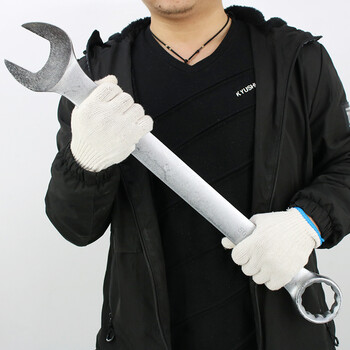 世达 超大型两用开口扳手梅花扳 机修工具 34/36/38/41/46/55/60 雾面