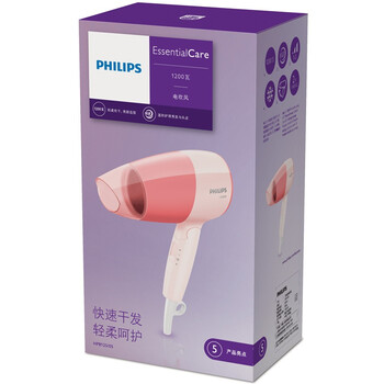 
                                        飞利浦(PHILIPS) 电吹风机HP8125/05家用恒温快干电吹风 轻巧体积功率强劲恒温设计高效呵护                