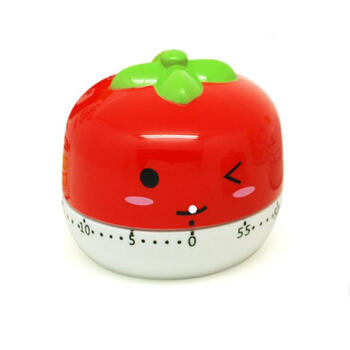 番茄钟卡通定时器学习功能计时器闹钟药盒家用时钟机械式厨房迷你跑步