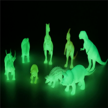 夜光恐龙模型套装仿真塑胶霸王龙恐龙蛋男孩儿童玩具3-6周岁礼物 深