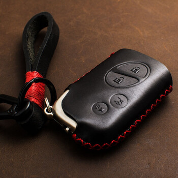 ct200 gx400 is-f250 rx270汽车钥匙包皮套 四键黑红