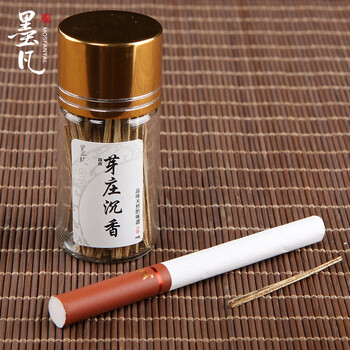 
                                        墨凡 越南芽庄沉香片 烟片 烟条 烟丝 抽烟片 烟插烟针 沉香皮油 买3瓶送1瓶                