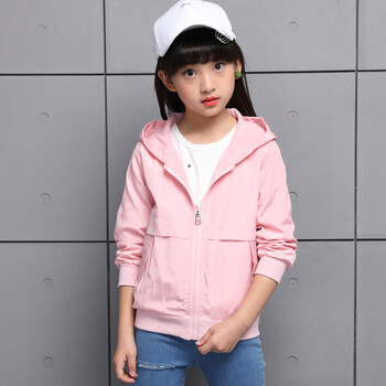 女童外套春装6儿童夹克7韩版开衫8洋气衣服9中大童10岁小孩外衣潮