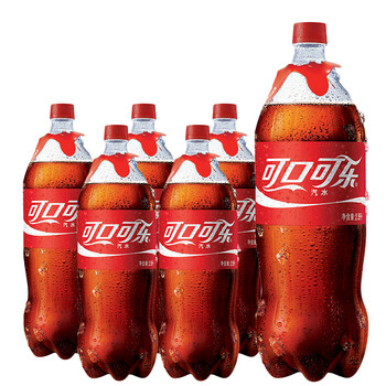 可口可乐(coca-cola) 可乐2.5l*6瓶 大瓶碳酸饮料 整箱