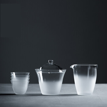 茶具大号透明磨砂泡茶功夫(we) 套组【图片 价格 品牌 报价】-京东