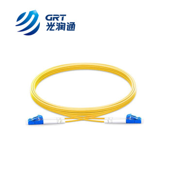 光润通（GRT） LC-LC-SM-3M 千兆单模 双芯双工 光纤跳线 长度3米 LC-LC-3M