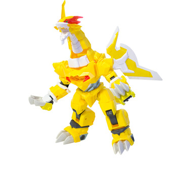 激战奇轮 猛兽战警烈焰神枪套装狮王套装神龙武装儿童玩具 豪金神龙