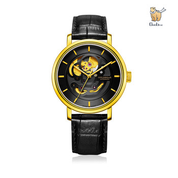 goldbear 金熊金表 领仕锋睿系列 男表 g6020g 黑色表盘【图片 价格