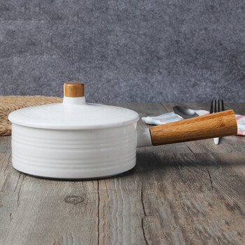 vintorio 带柄防烫碗欧式陶瓷水果沙拉碗创意汤碗面碗点心甜品碗饭碗