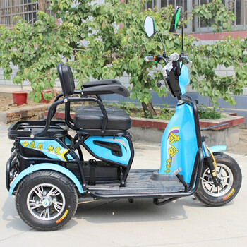 电动三轮车老人残疾人代步车 电动车48v20a锂电池