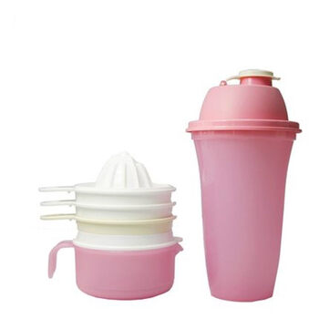 特百惠Tupperware焕彩好帮手组合2件套摇摇杯柠檬杯制作奶昔专用杯