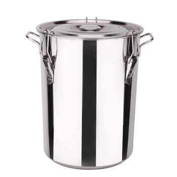 不锈钢桶 卡扣汤桶 密封带盖汤桶汤锅 加厚奶茶桶 带水龙头油桶 直径