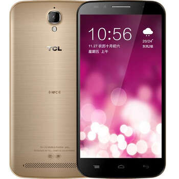 TCL 么么哒3N 双卡双待 M2M 移动4G版手机 香槟金