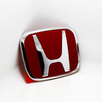 本田红标十代思域 新飞度 思铂睿方向盘标改装贴标h车标前后车标 轮盖