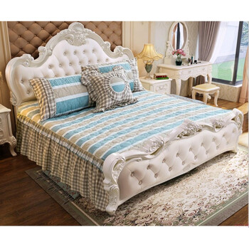 8m1.5 2米 征服韩 单层花边枕套一对