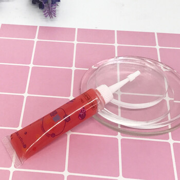 【小尖嘴果酱胶】仿真果酱胶10ml 炒鸡听话的果酱 写字很方便 12红色