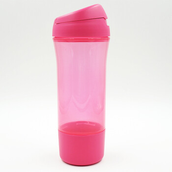 特百惠依可运动水壶便携轻盈塑料水杯子600ml 天蓝色
