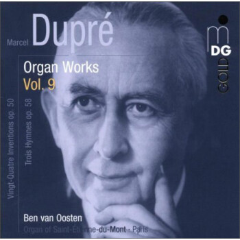  ףܷƷţCD Organ Works 9 / Vingt-Quatre Inventions Op 50