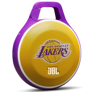 JBL CLIP NBA限量版 充电便携式迷你蓝牙小音箱 无线蓝牙音箱 湖人队