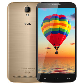 TCL 么么哒3N 双卡双待 M2M 移动4G版手机 香槟金